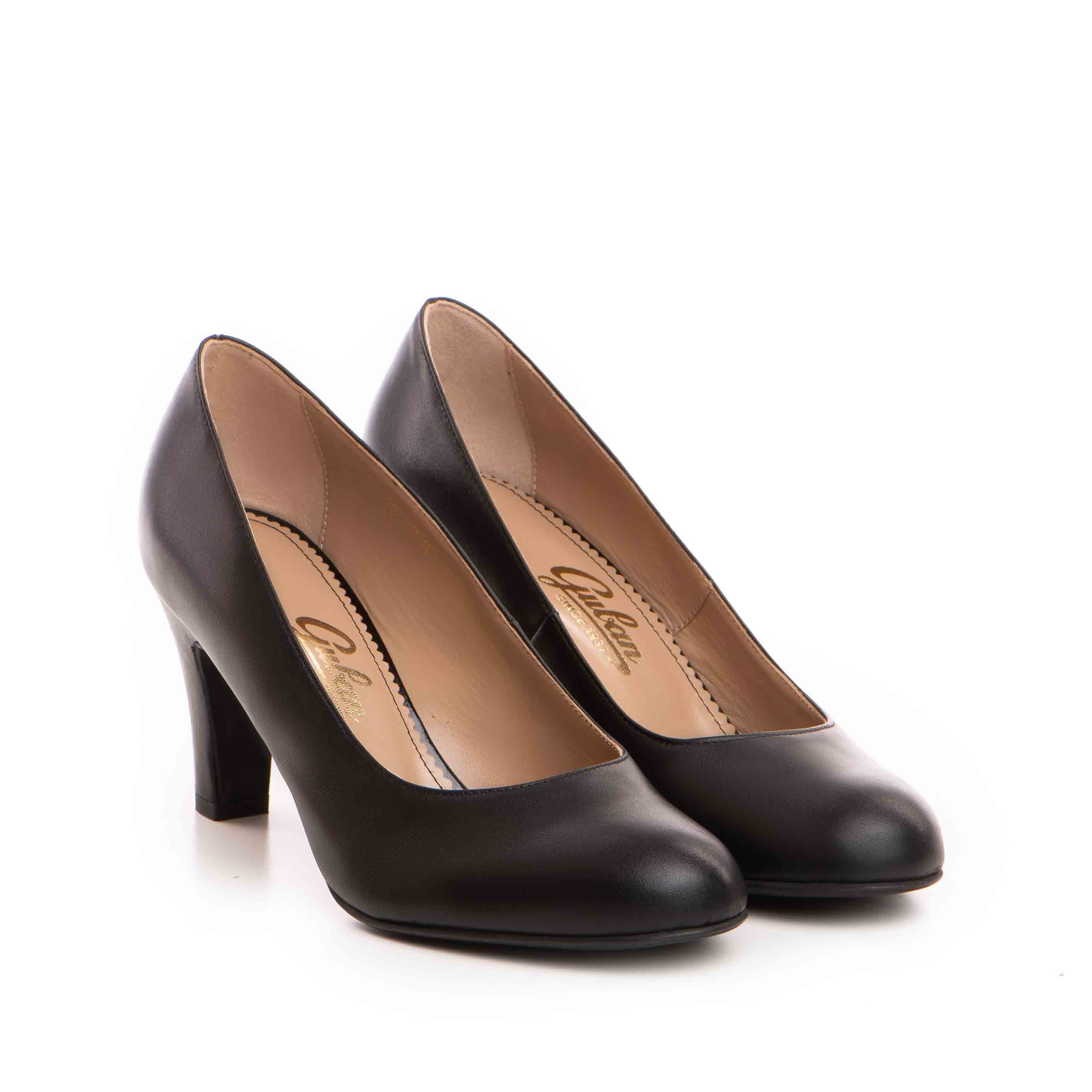 Pantofi dama Guban model 3152 piele nappa negru