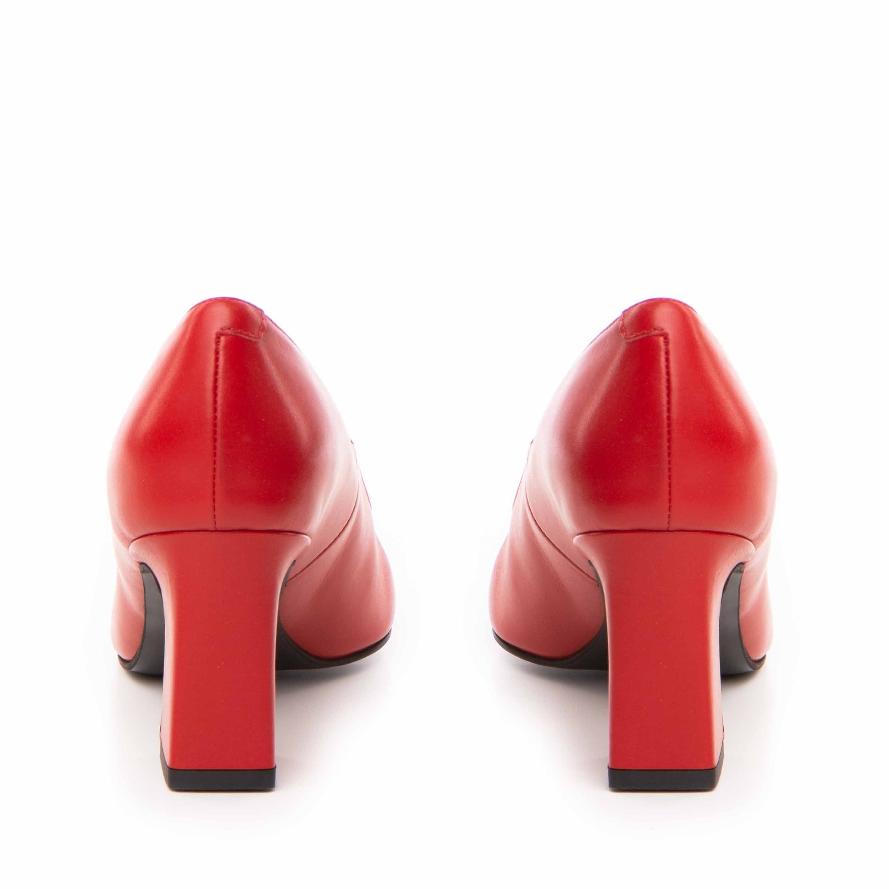 Pantofi dama Guban model 1352-6 nappa rosu