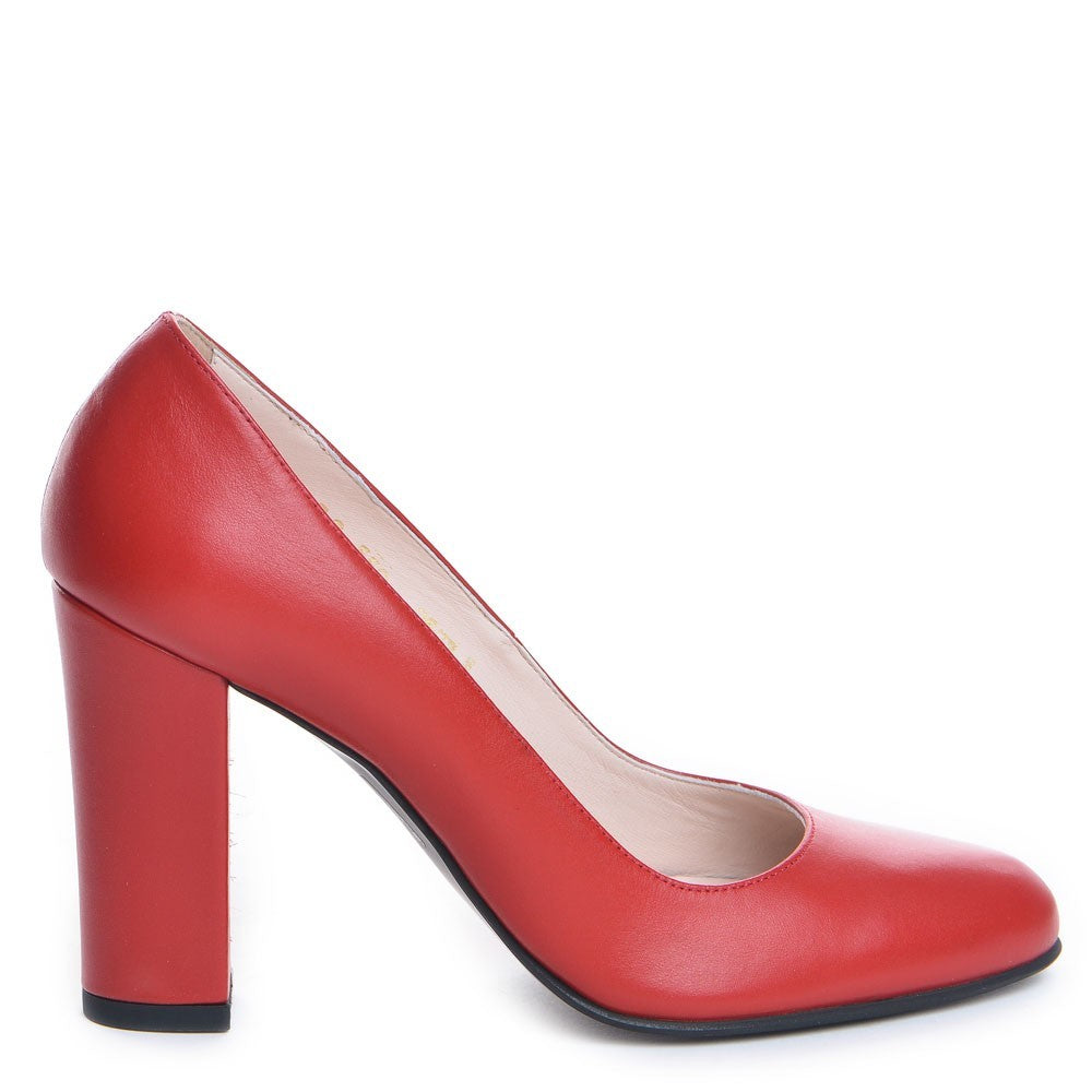 Pantofi dama Guban 3577 piele nappa rosu