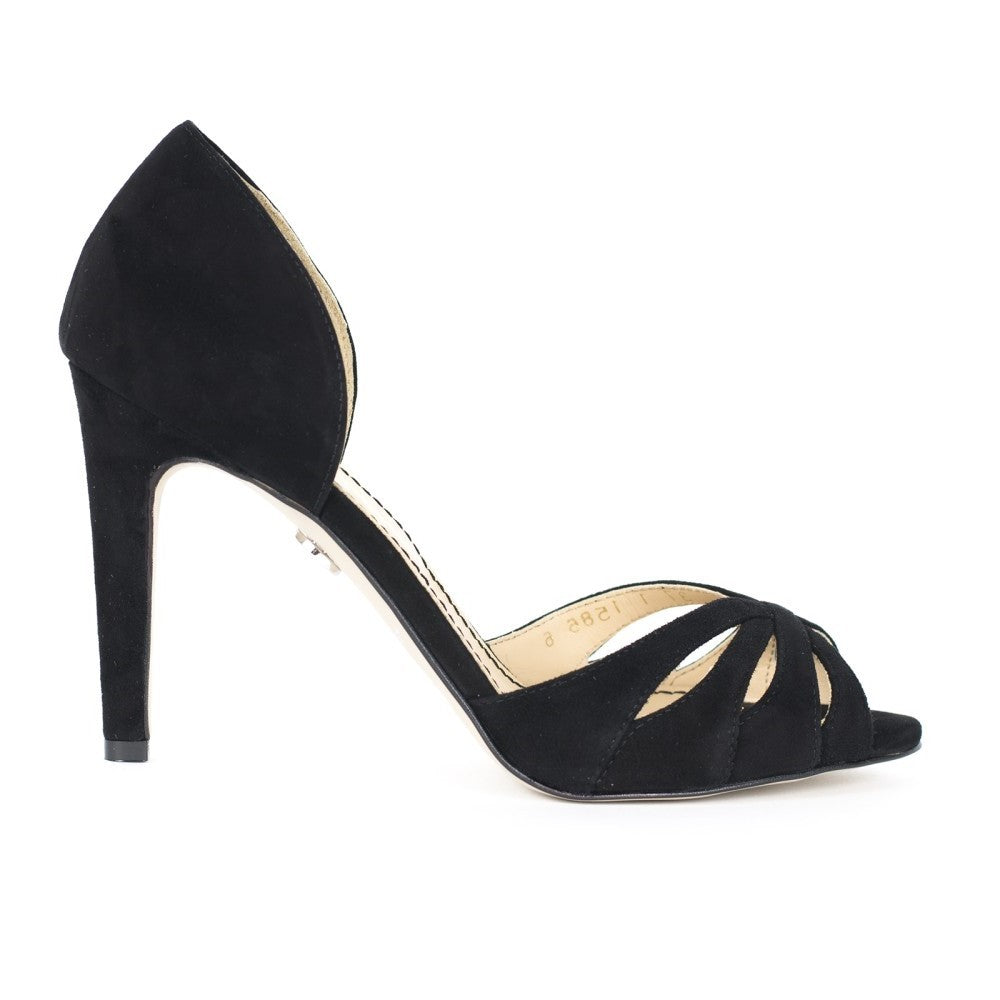 Pantofi dama Guban 1586-6 piele velur negru