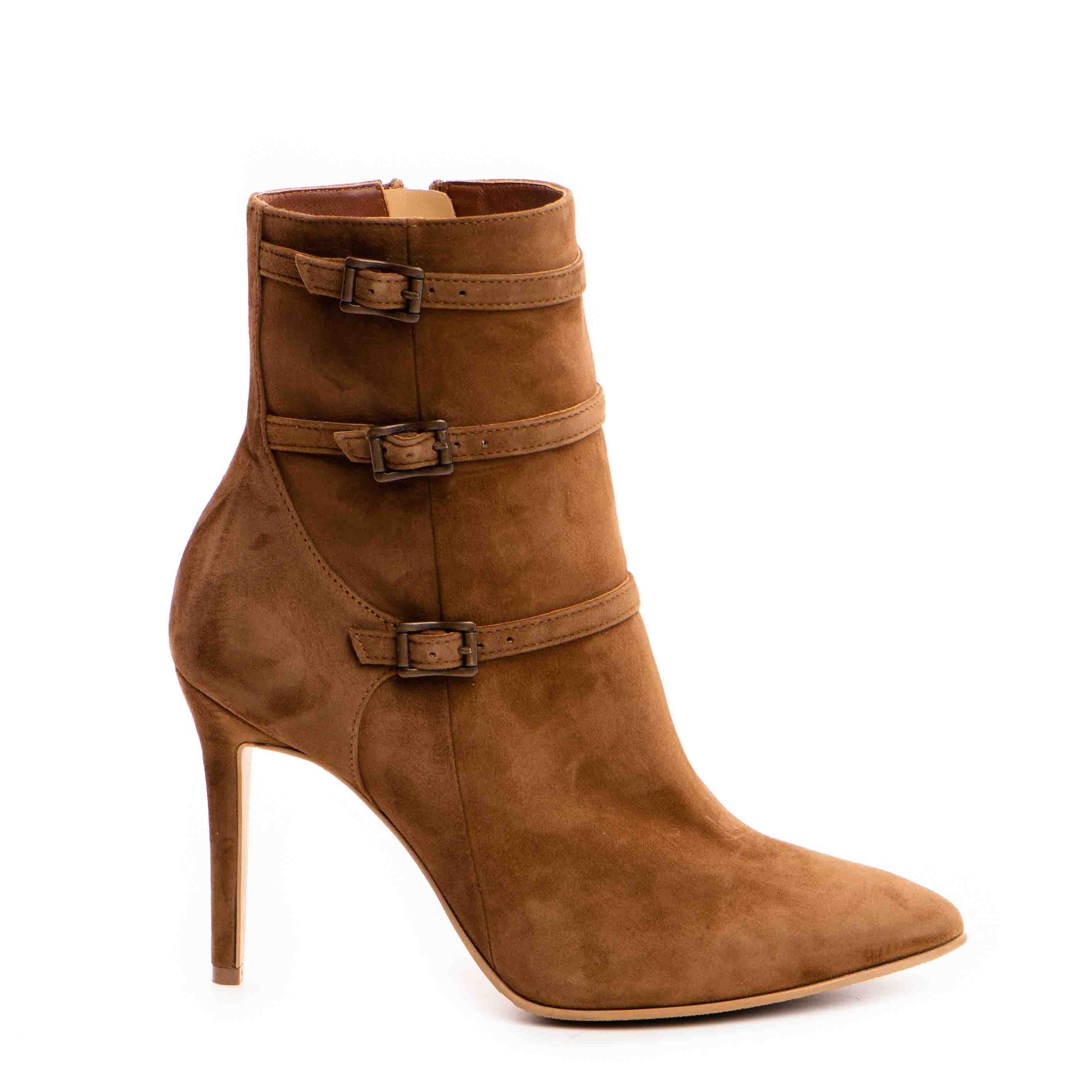 Botine dama Guban model 1458 velur maro