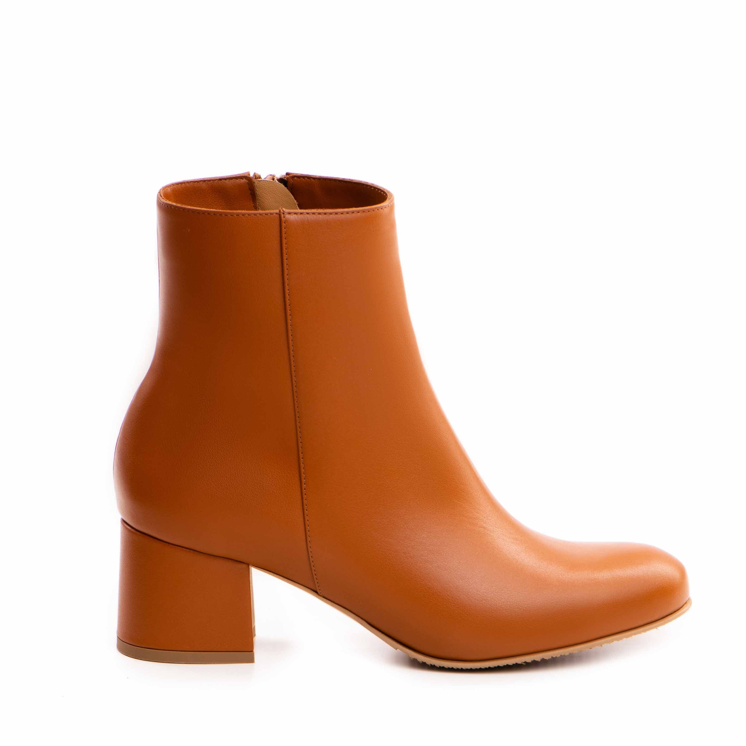 Botine dama Guban model 3494 nappa coniac