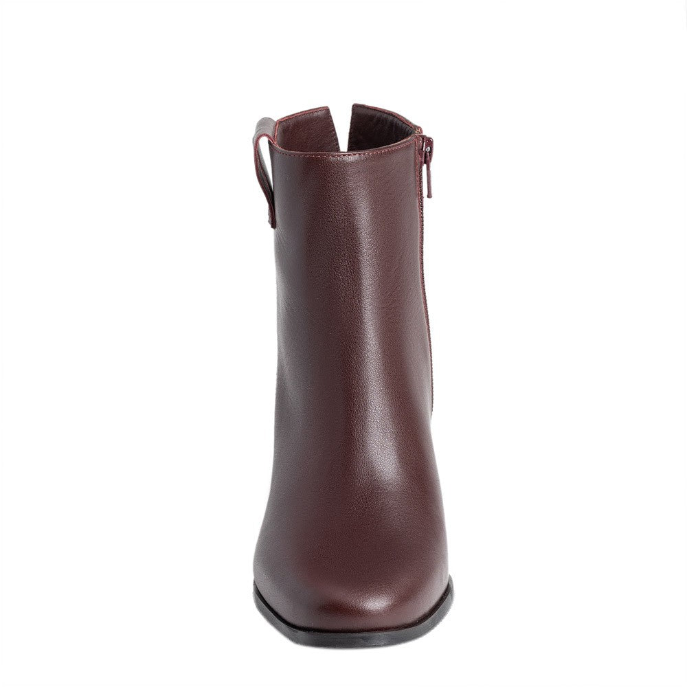 Botine dama Guban model 3647 nappa bordo