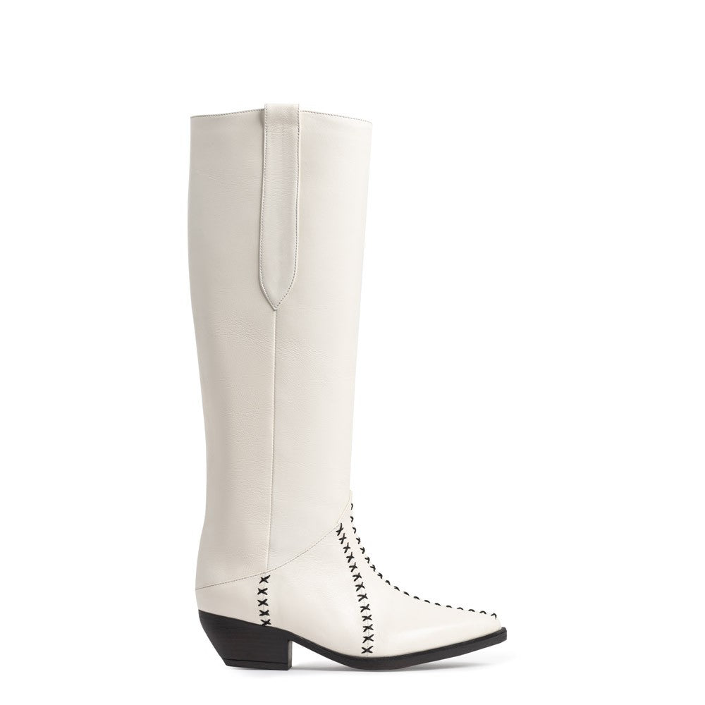 Ciocate dama Guban model 3651 piele nappa crem