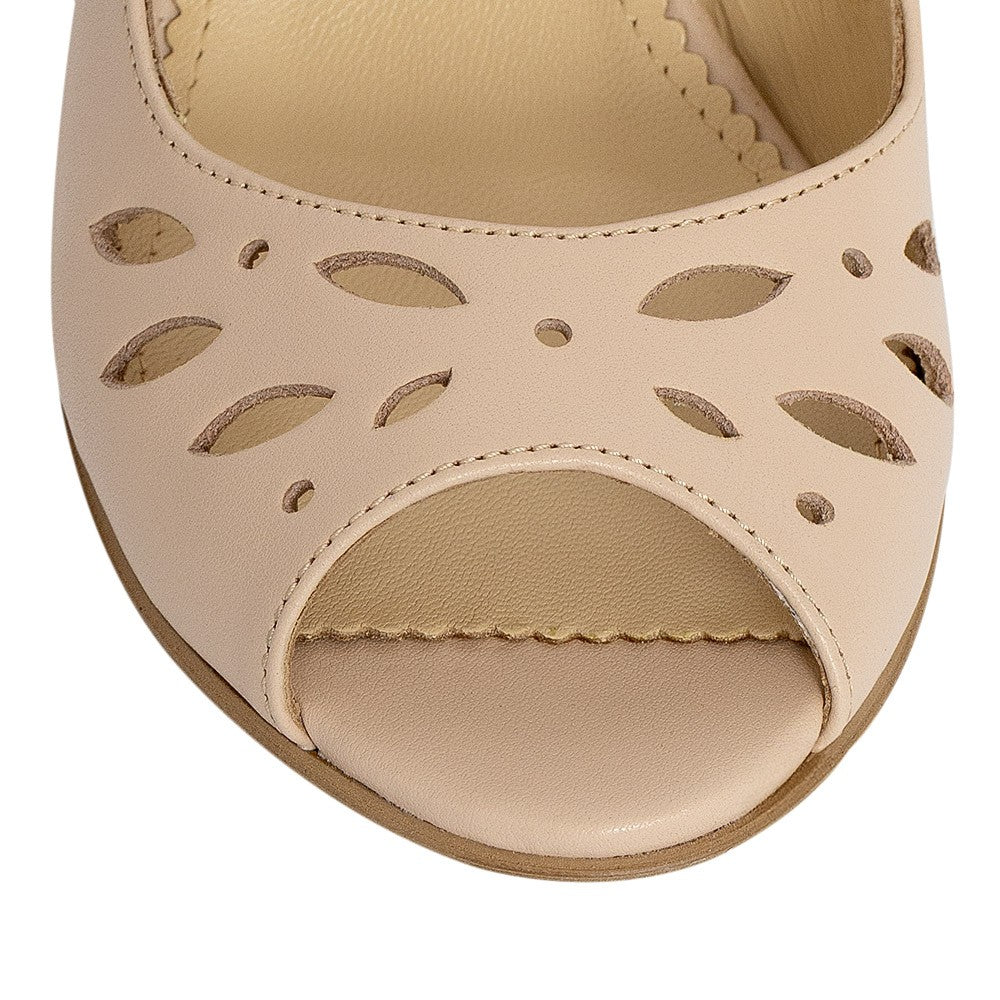 Sandale dama Guban model 3589 nappa roz-nude