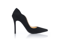 Pantofi 1250 Velur Negru