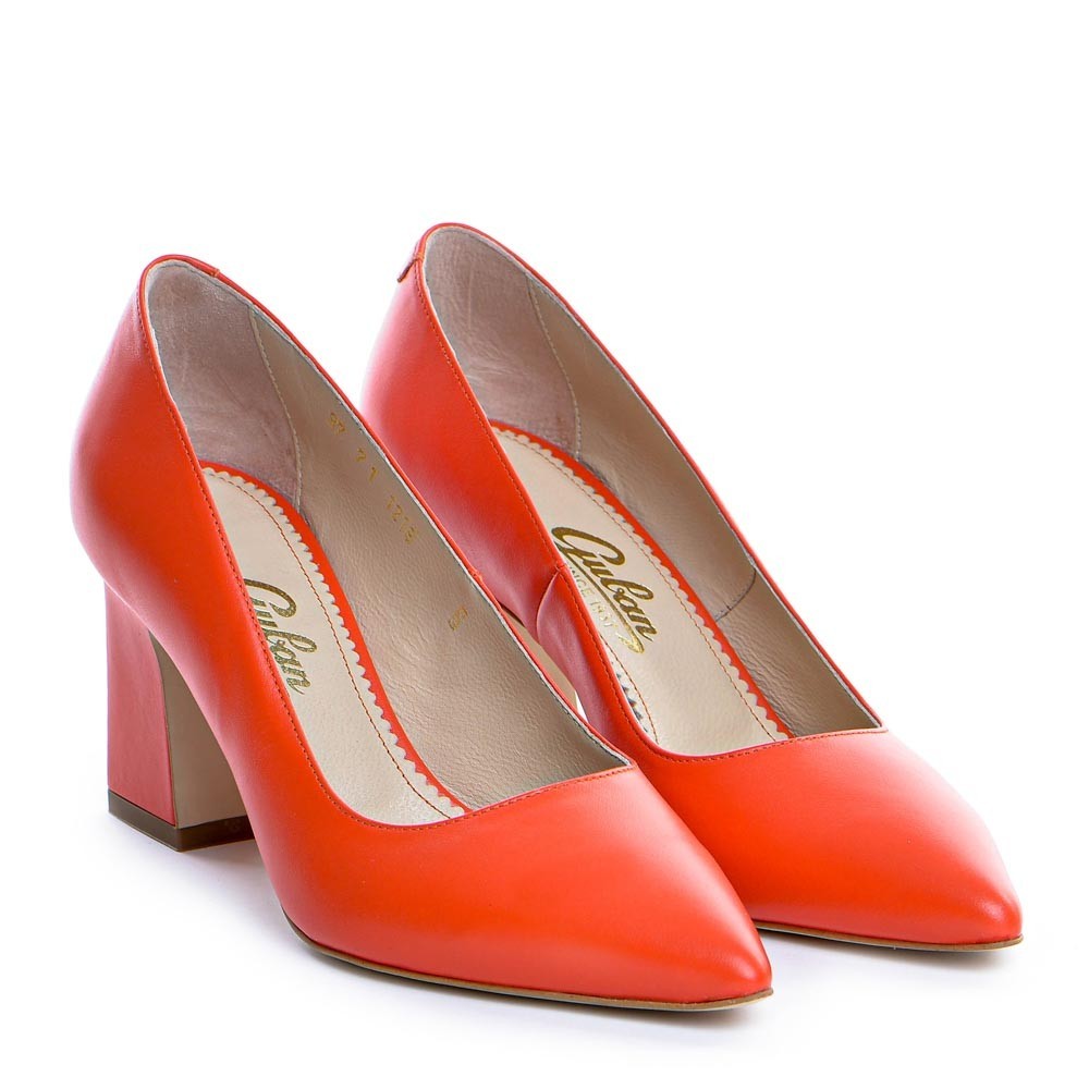 Pantofi de dama Guban 1352 nappa corai