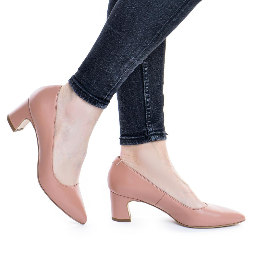 Pantofi de dama Guban 3584 nappa roz