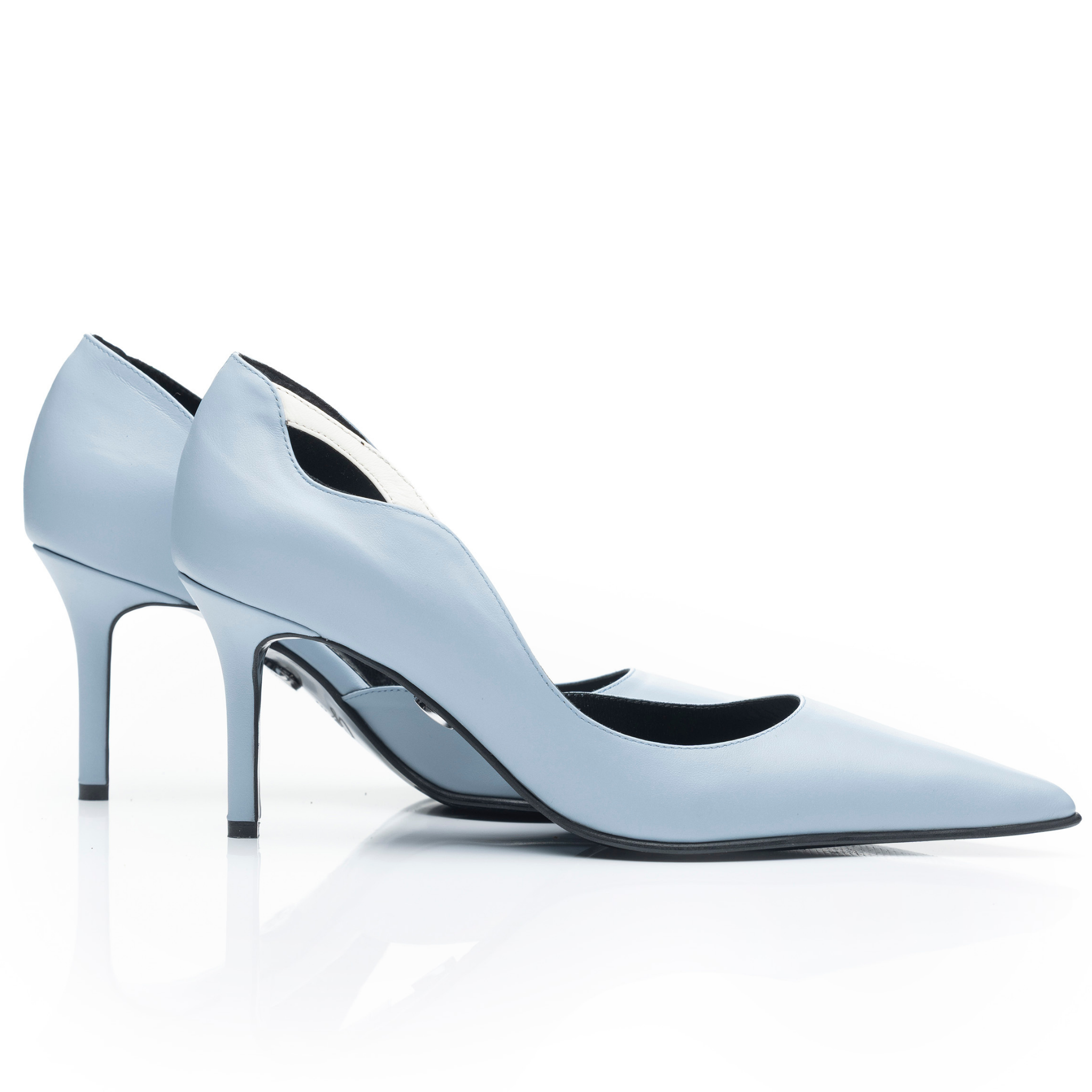 Pantofi 1507 Nappa Sky Crem