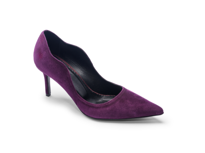 Pantofi 1531 Velur Violet