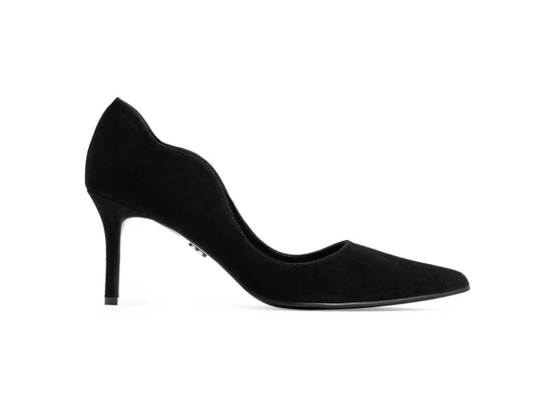 Pantofi 1531 Velur Negru