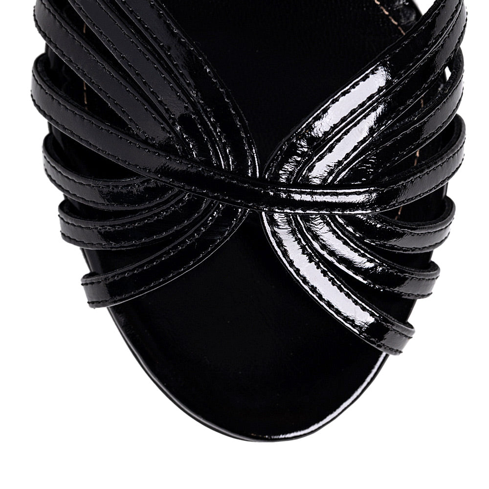 Sandale dama Guban model 1539 naplac negru