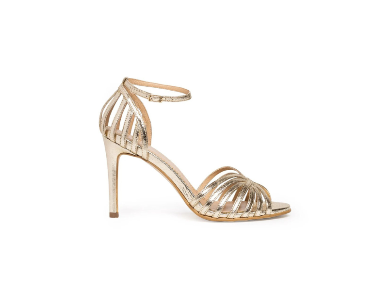Sandale 1539 Nappa Kristal Auriu