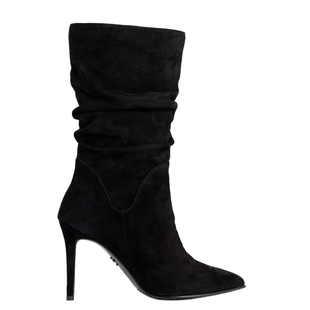 Cizme dama Guban model 1562 velur negru