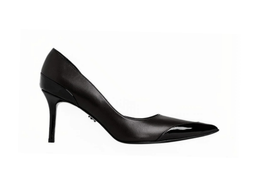 Pantofi 1566 Nappa & Lac Negru