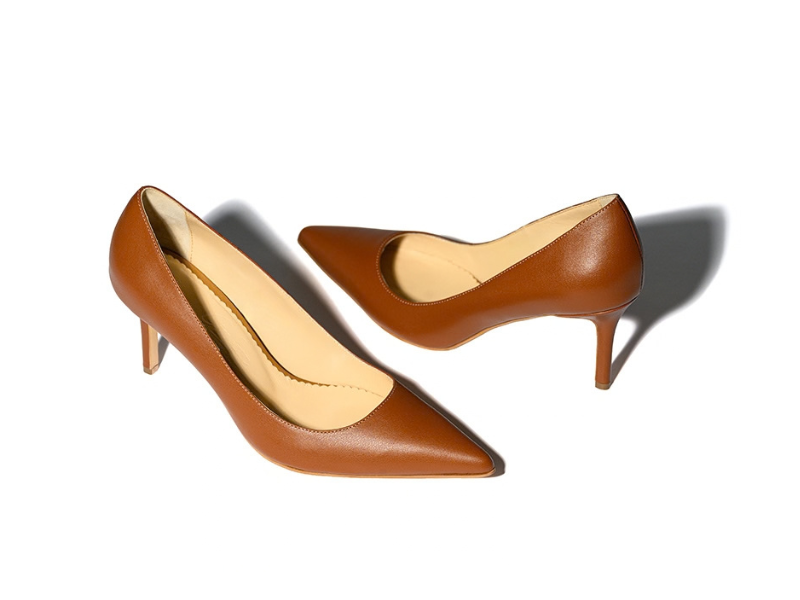 Pantofi 1570 Nappa Castaniu