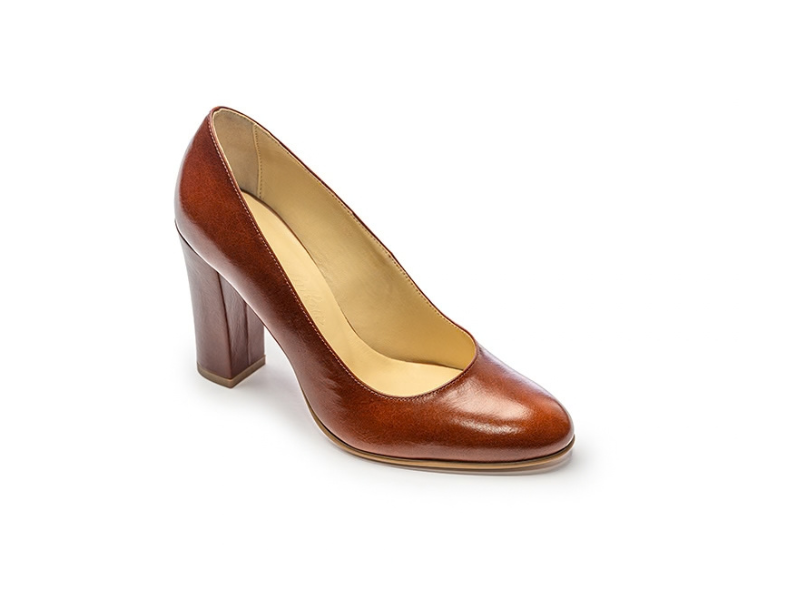 Pantofi 3477 Naplac Coniac
