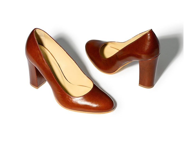 Pantofi 3477 Naplac Coniac