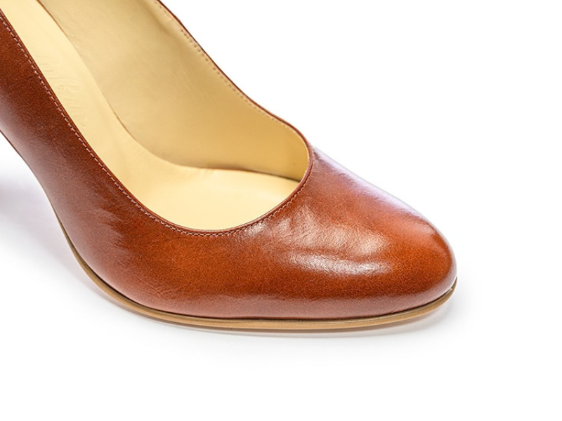 Pantofi 3477 Naplac Coniac
