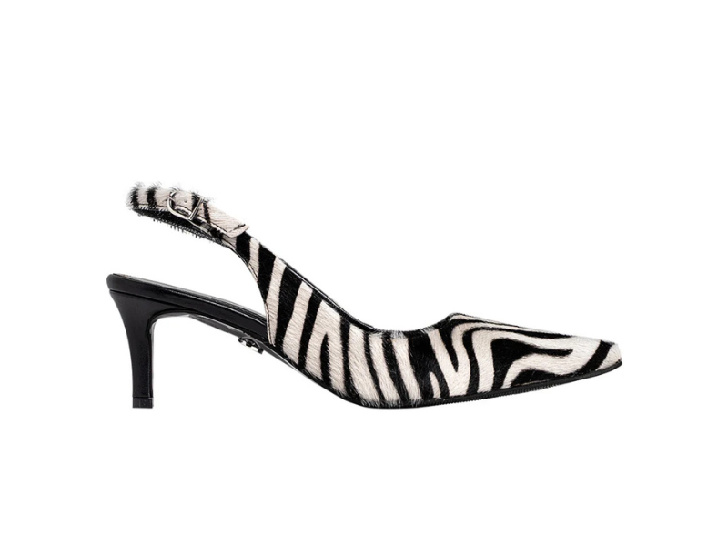 Pantofi 1578 Ponei Print Zebra