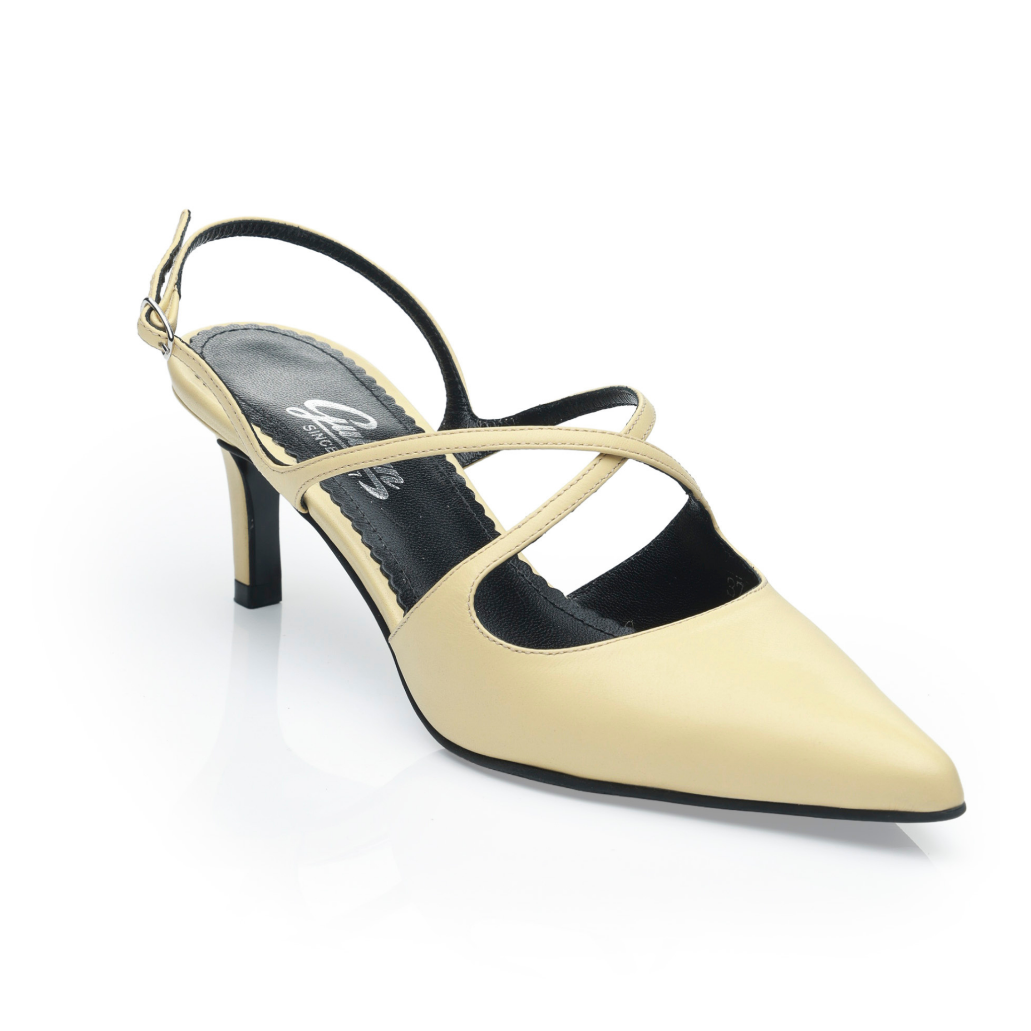 Pantofi 1590 Nappa Galben
