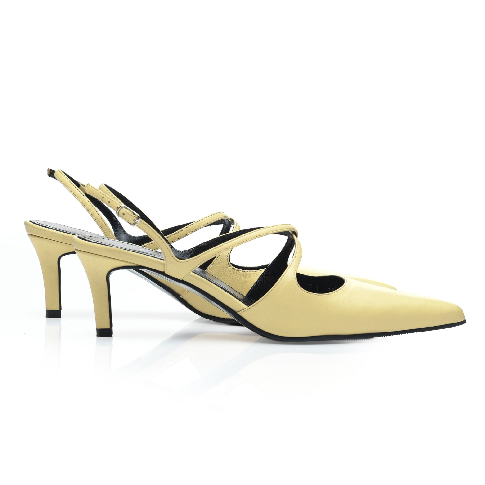 Pantofi 1590 Nappa Galben