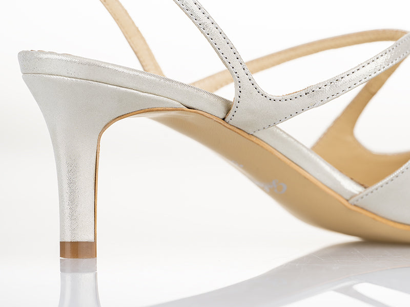Pantofi 1590 Nappa Silver