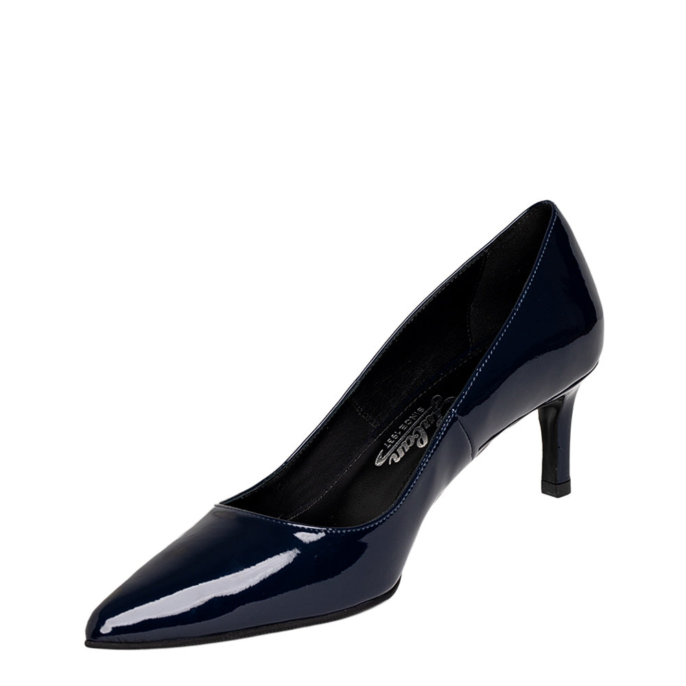 Pantofi 1591 Lac Bleumarin