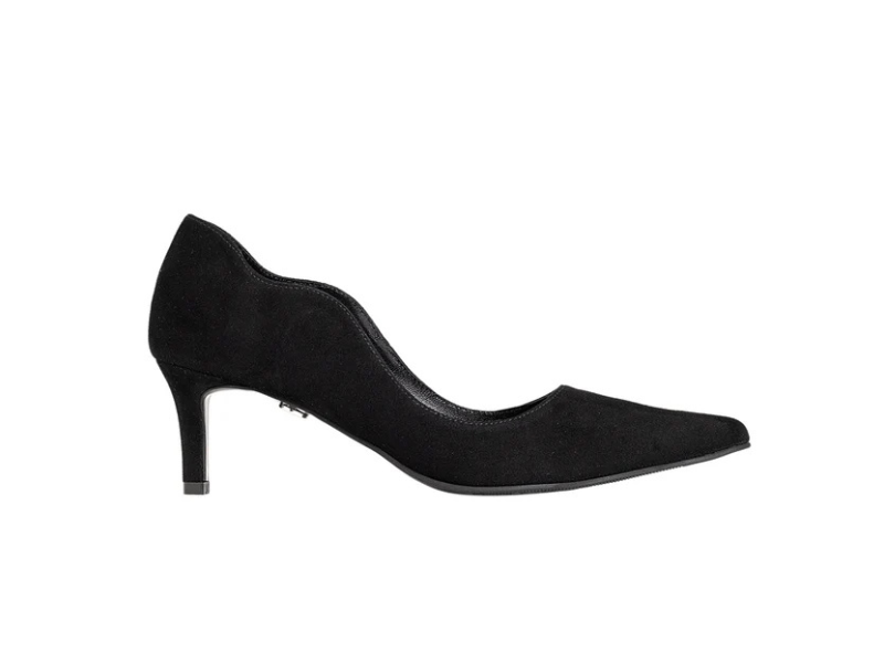 Pantofi 1592 Velur Negru