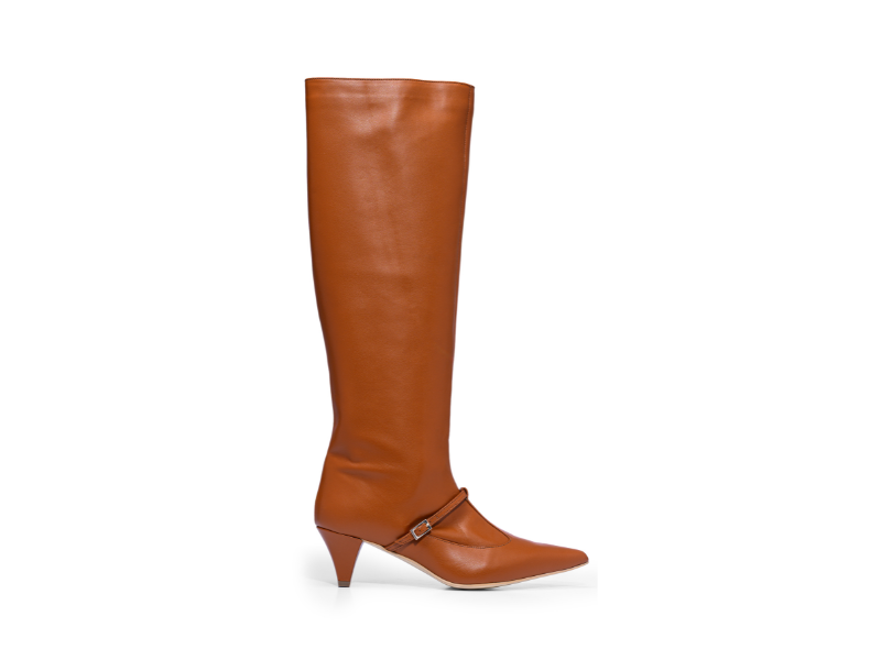 Cizme 1612 Nappa Castaniu