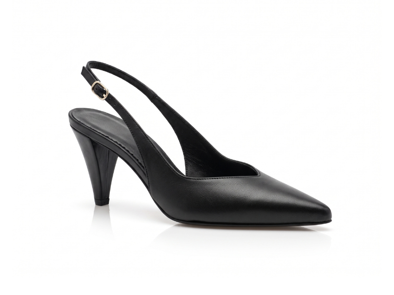 Pantofi 1615 Nappa Negru