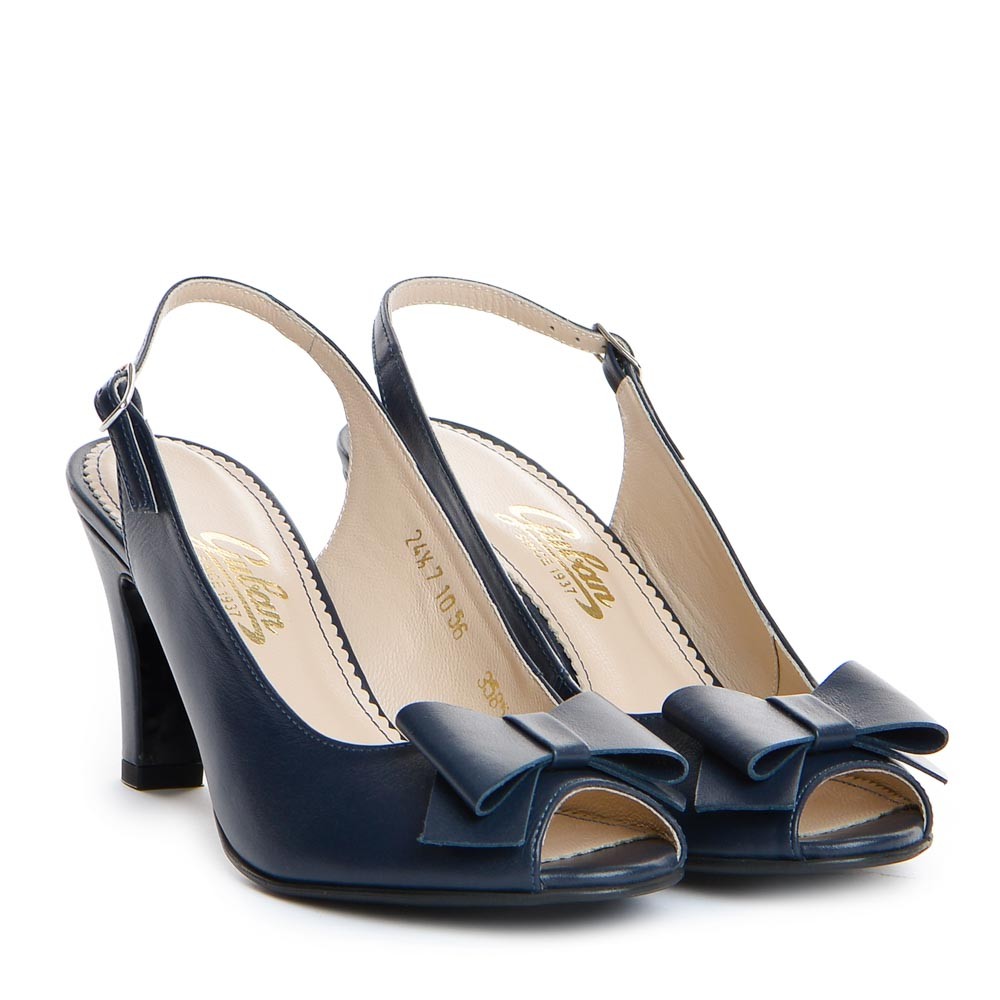 Sanda dama Guban 3585 nappa bleumarin