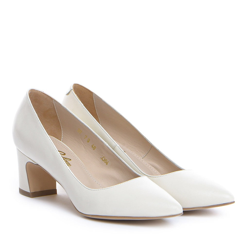 Pantofi de dama Guban 3584 nappa crem