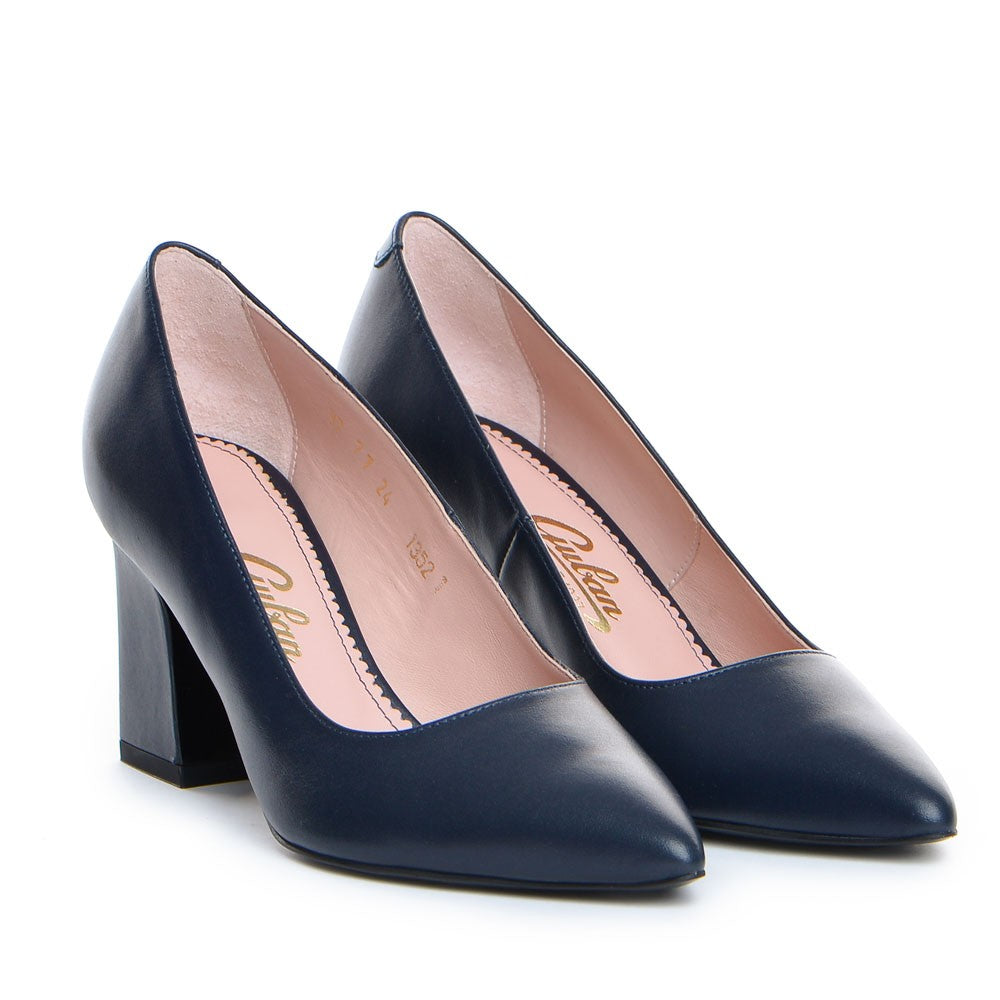 Pantofi de dama Guban 1352 nappa bleumarin