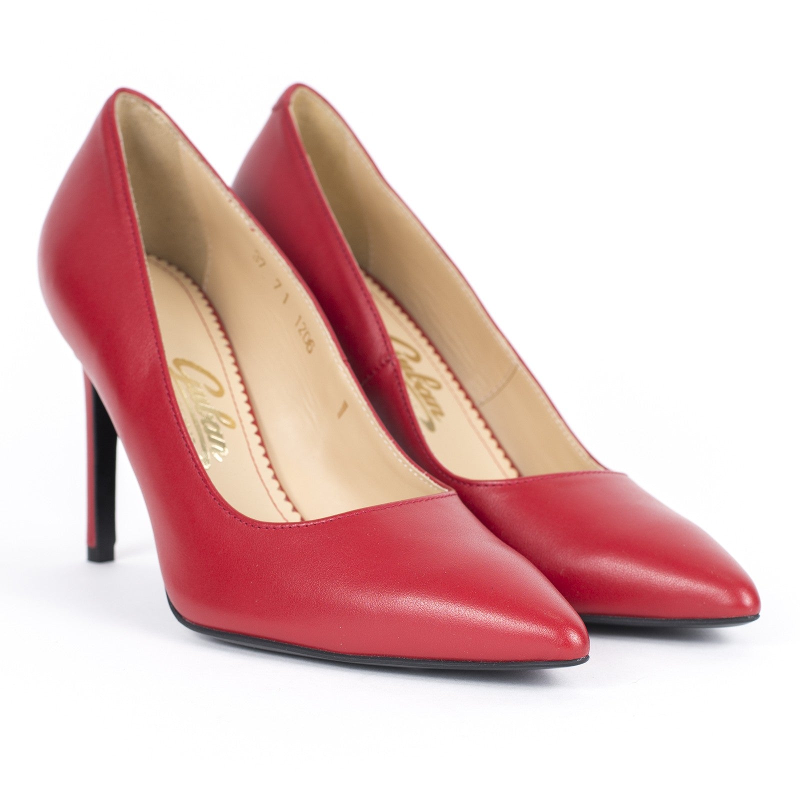 Pantofi dama Guban 1206 piele nappa rosu