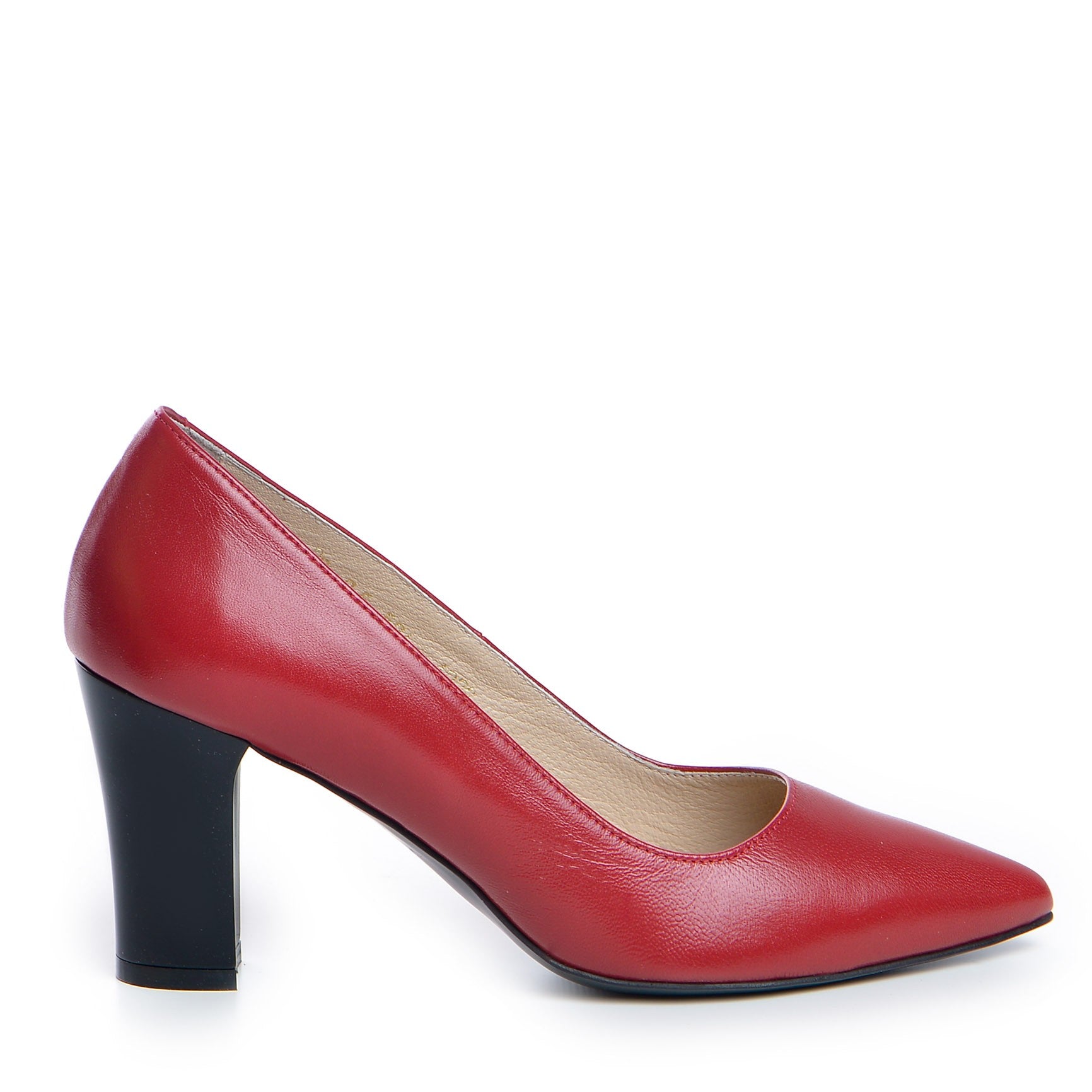 Pantofi dama Guban 1376 piele nappa rosu