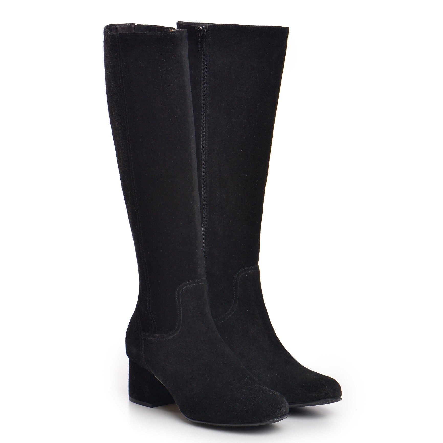 Cizme dama Guban 3573 velur negru