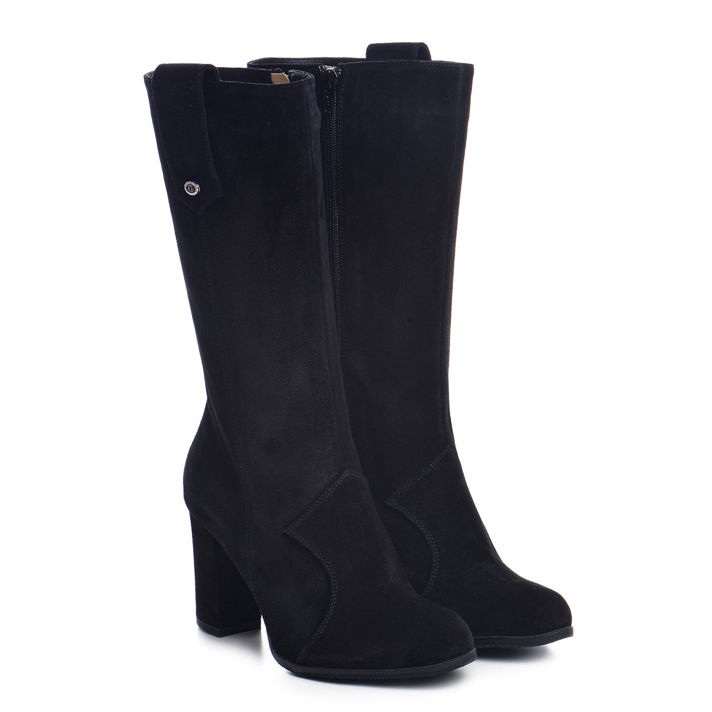 Cizme dama Guban 3172 velur negru