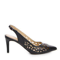 Pantofi dama Guban 1216 piele nappa negru