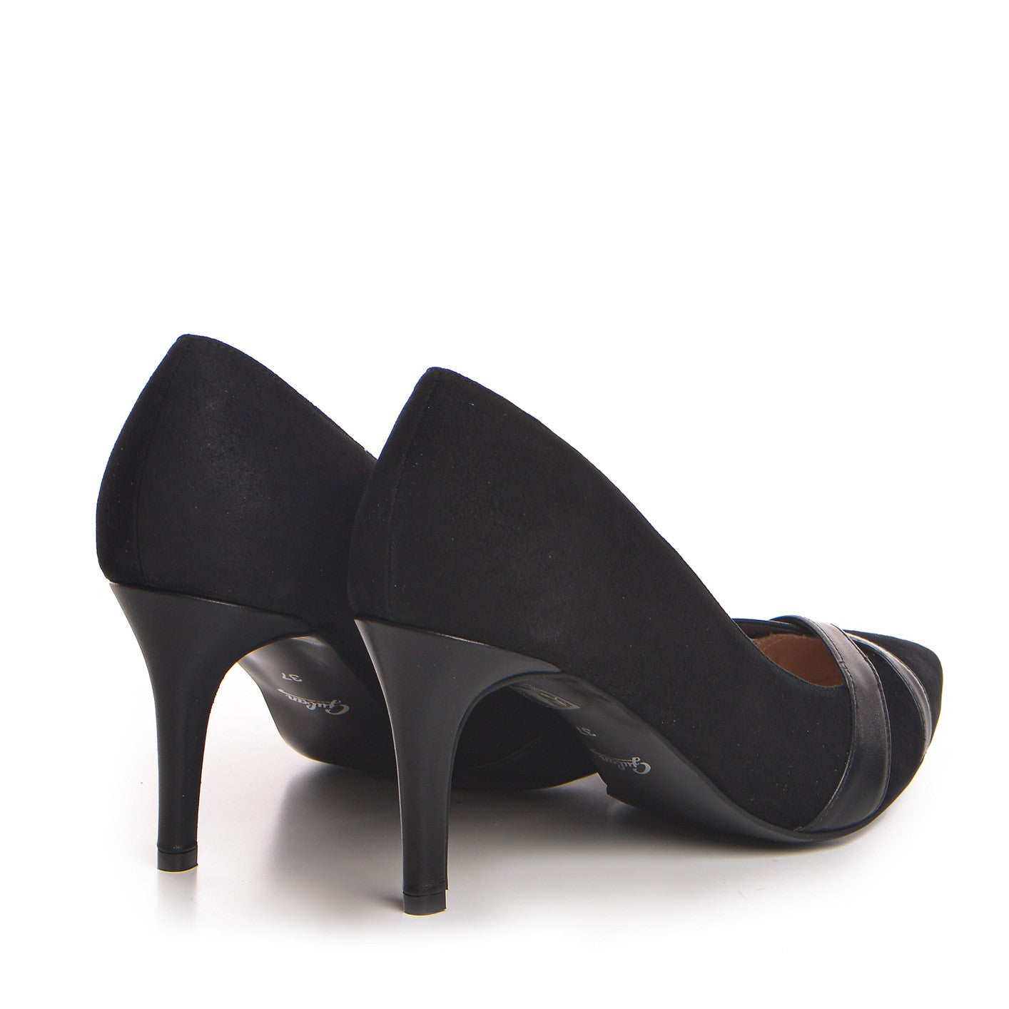 Pantofi dama Guban 1253 velur negru