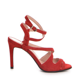 Sanda dama Guban 1383 piele velur rosu