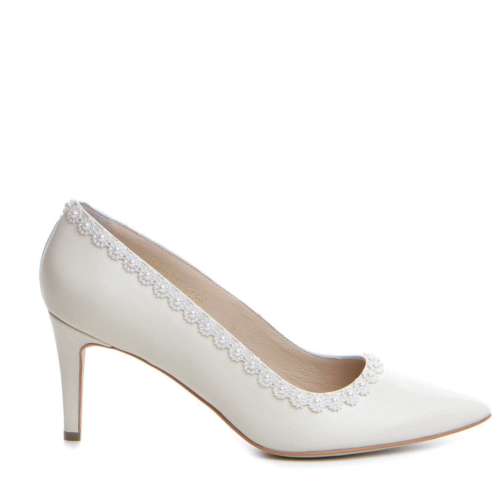 Pantofi mirese Guban 1377 nappa crem