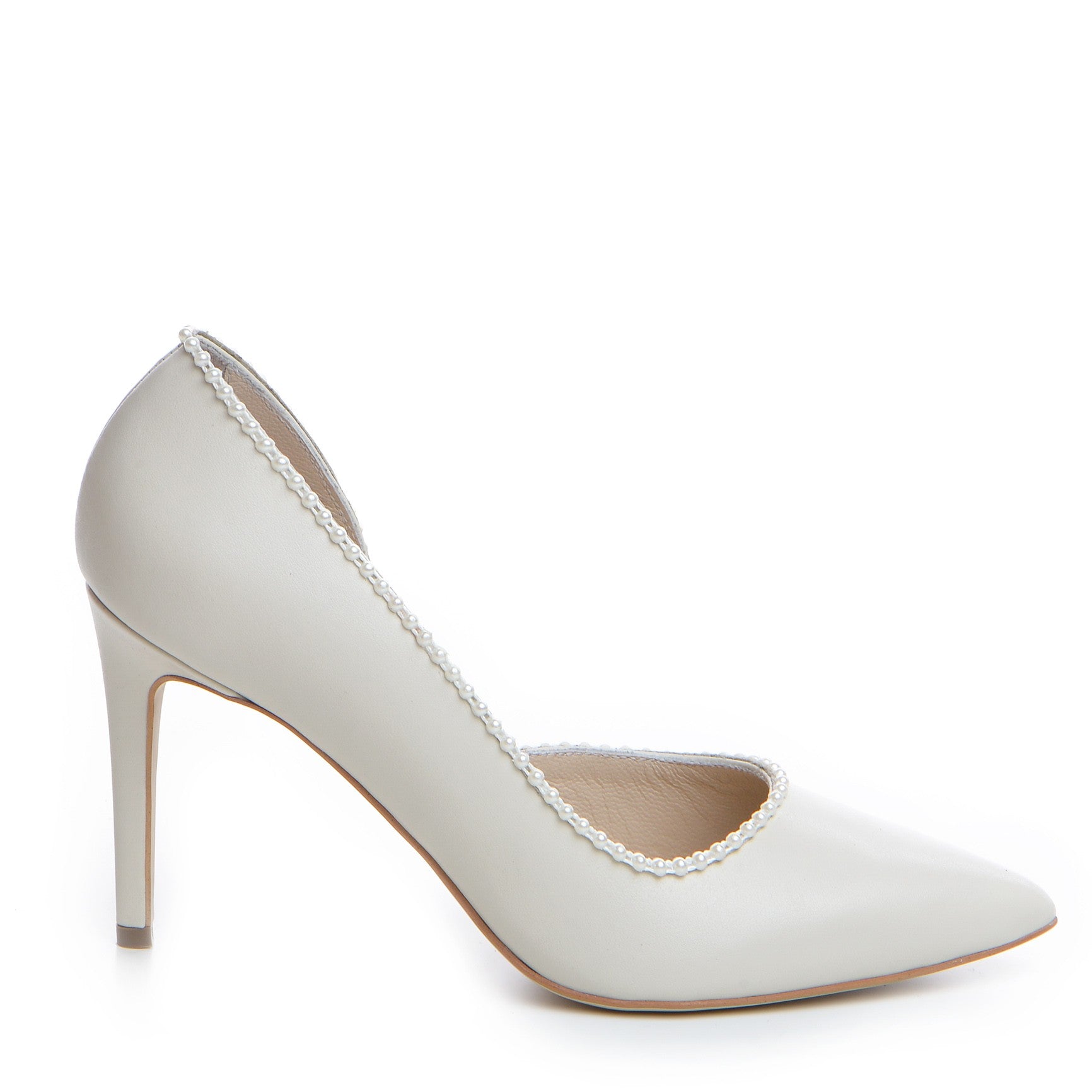 Pantofi mirese Guban 1378 nappa crem