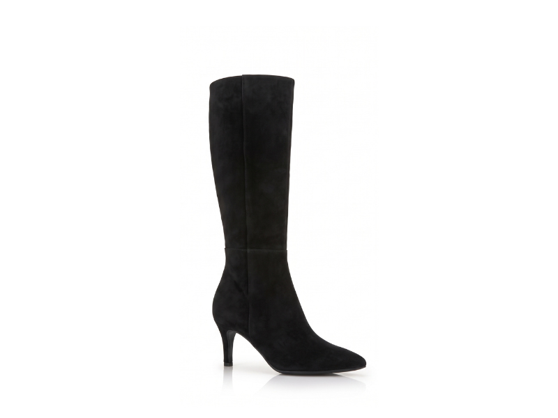 Cizme 3610 Velur Negru