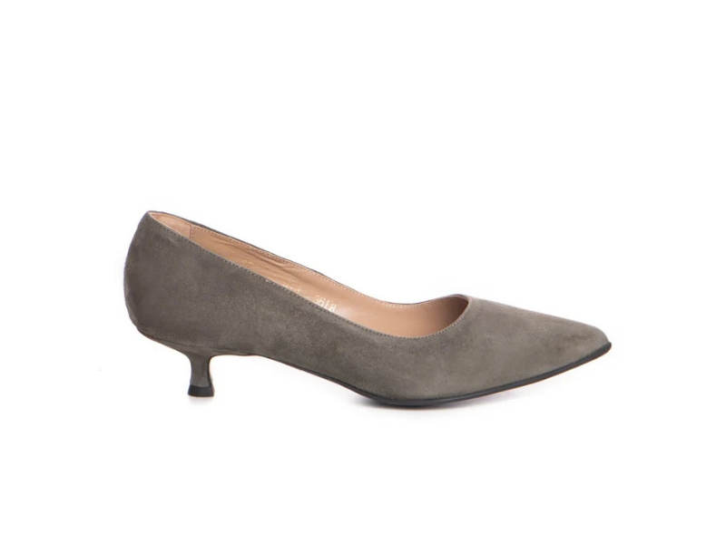 Pantofi 3618 Velur Gri