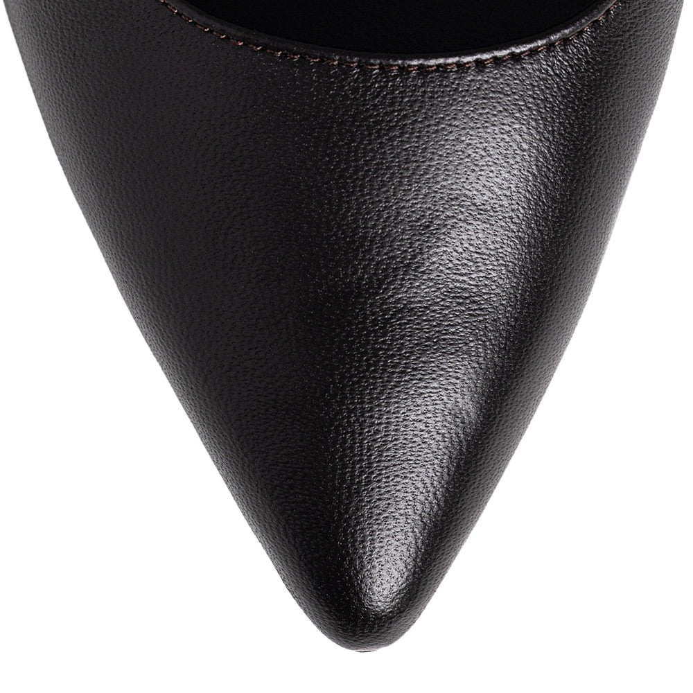 Pantofi dama Guban model 3672 nappa negru