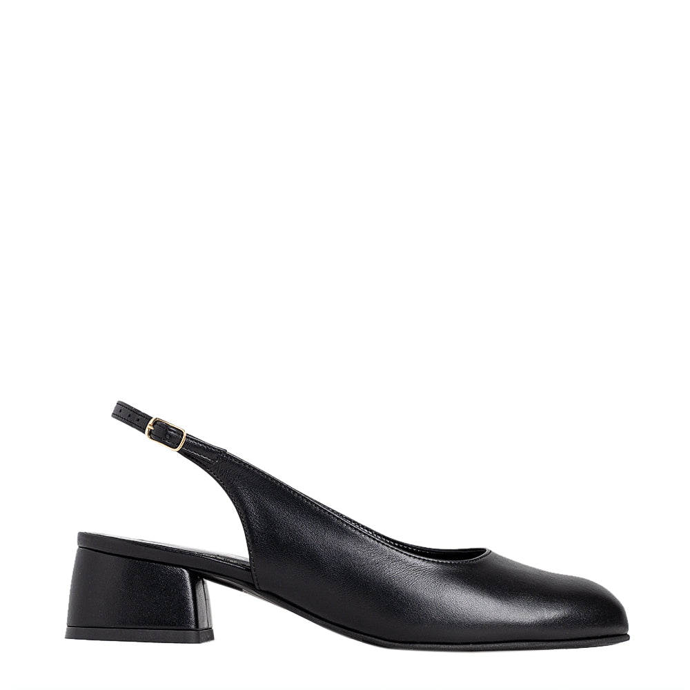 Pantofi dama Guban model 3673 piele nappa negru