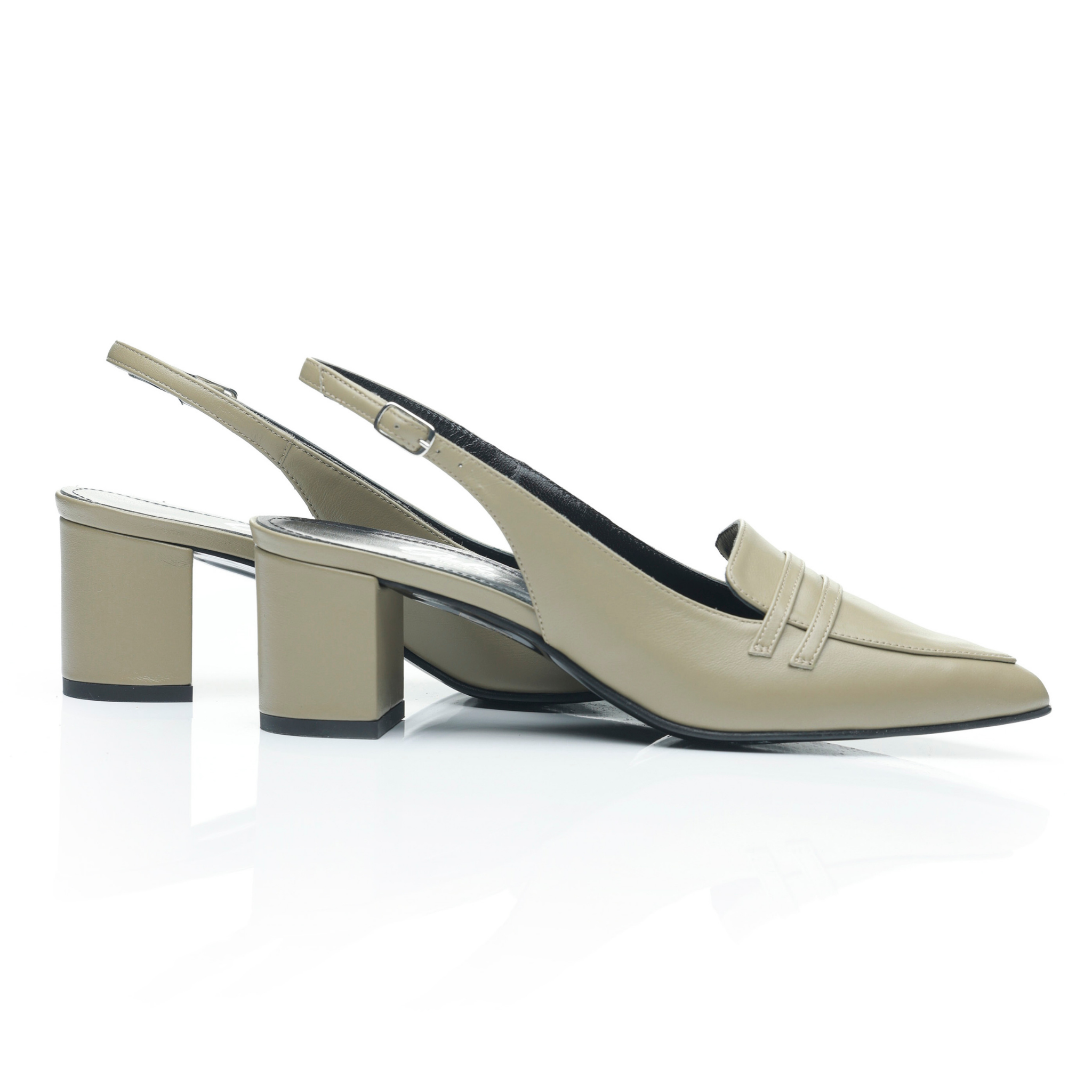 Pantofi 3678 Nappa Olive