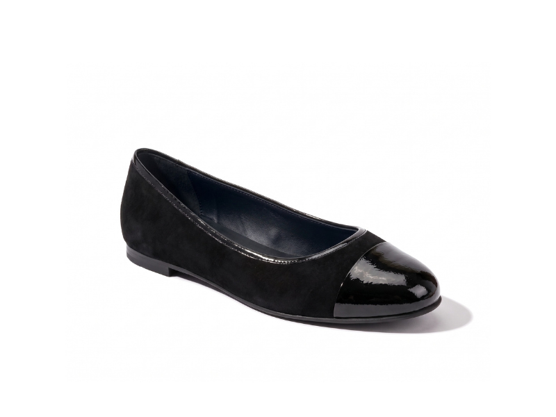 Balerini 3699 Velur & Naplac Negru