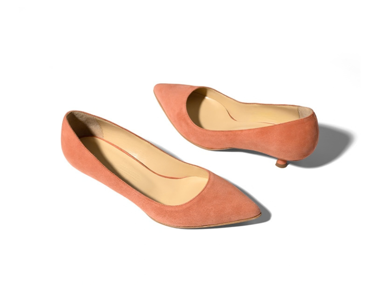 Pantofi 3700 Velur Caramiziu
